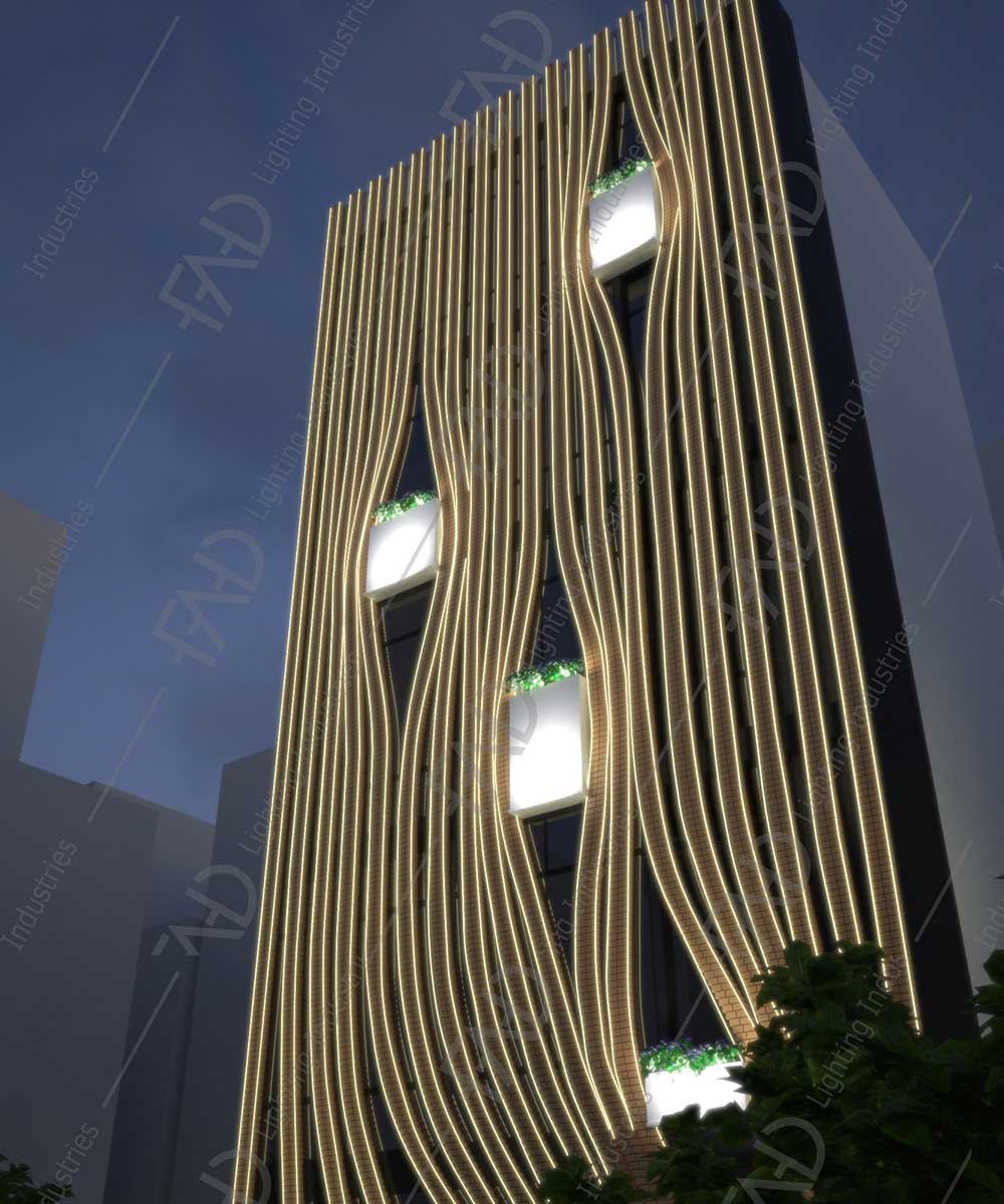 شرکت نورپردازی فاد - ساختمان مسکونی پیامبر